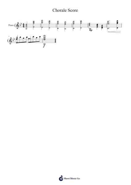 Chorale Score Sheet Music by Tharsila Srikirushnaruban/Shauna Sankar/Thanujaa Parameswaran-Arr.Annrhys