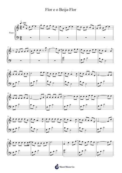 Flor e o Beija-Flor Sheet Music by Marília Mendonça/Juliano Soares-Arr.Jerhue