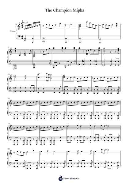 The Champion Mipha - Hyrule Warriors: Age Of Calamity Sheet Music by Kumi Tanioka-Arr.Rusget Garckle