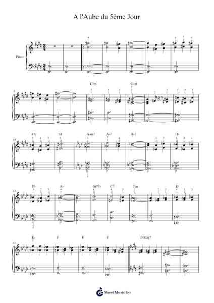 A l'Aube du 5ème Jour Sheet Music by Ennio Morricone-Arr.Jorrell