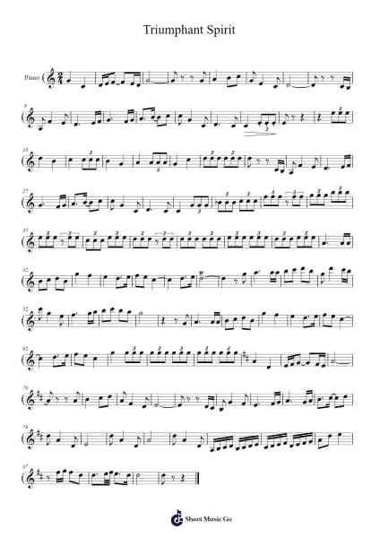 Triumphant Spirit Sheet Music by Syawaludin Kassim-Arr.Cromflower Raeck