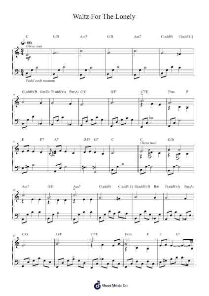 Waltz For The Lonely Sheet Music by Chet Atkins-Arr.Charwen