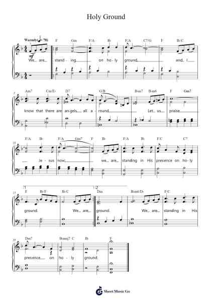 Holy Ground Sheet Music by Barbra Streisand-Arr.Blanes Poyale