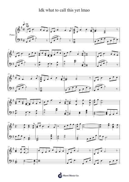 Idk what to call this yet lmao Sheet Music by Steven Tullis-Arr.Efbooth Borgfe