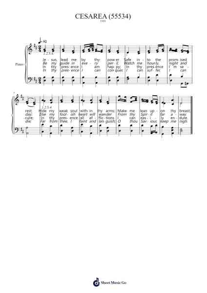 In Thy Presence Sheet Music by Brosaul-Arr.Calmark
