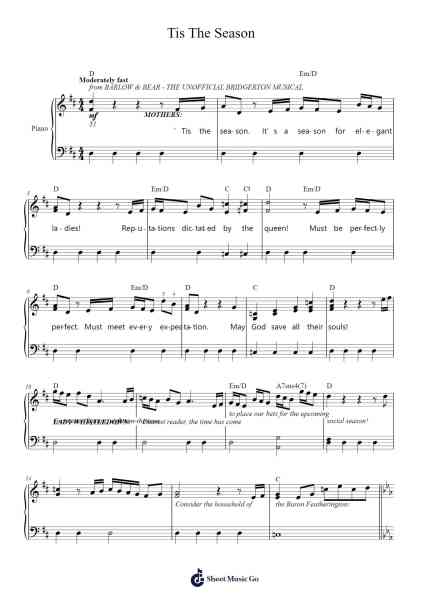 Tis The Season Sheet Music by Barlow & Bear-Arr.Churkiel Uliam