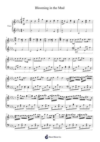 Blooming in the Mud Sheet Music by Harry-P-Arr.Arabias