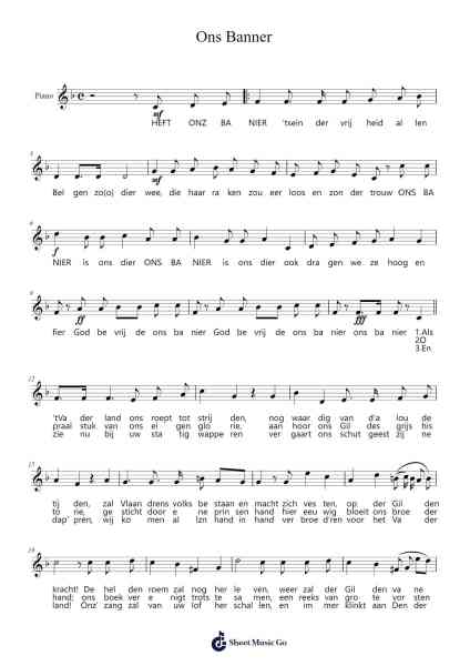 Ons Banner โน้ตเพลงโดย undefined-Arr.Feltrid