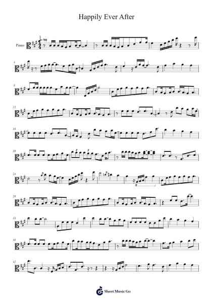 Happily Ever After Sheet Music by Rebecca Sugar-Arr.Alruth