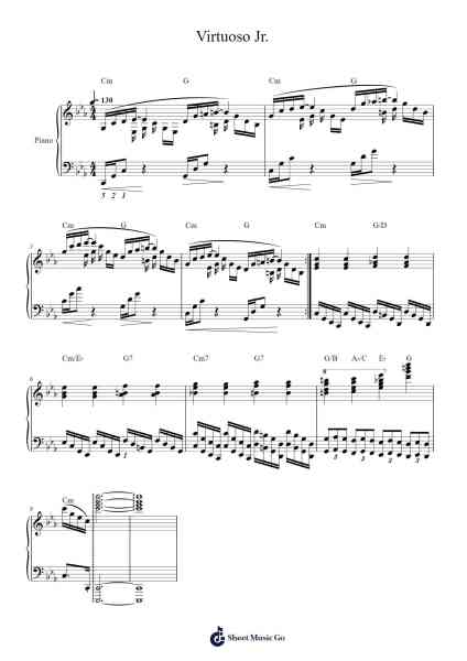 Virtuoso Jr. Sheet Music by Emilien-Arr.Upving