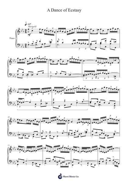 A Dance of Ecstasy Sheet Music by Toursbur-Arr.Pulsing