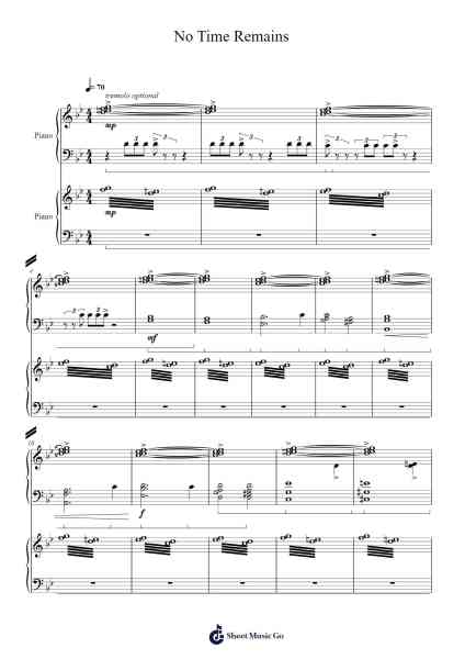 No Time Remains Sheet Music by Koji Kondo-Arr.Caescott