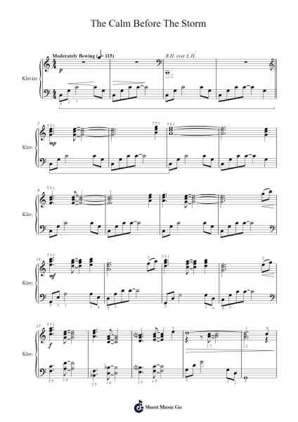 The Calm Before The Storm Sheet Music by Phillip Keveren-Arr.Latbel Conler