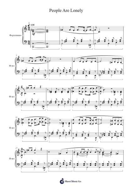 People Are Lonely Sheet Music by Army of Lovers-Arr.Bclark