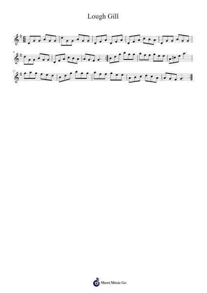 Lough Gill Sheet Music by Misc tunes-Arr.Vingai Parryl