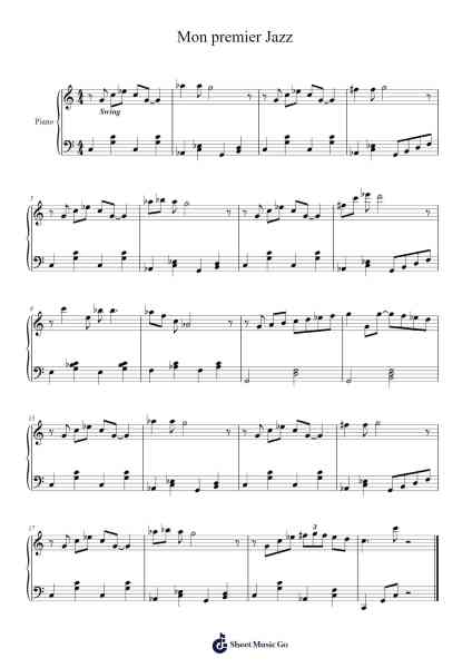 Mon premier Jazz Sheet Music by Dominique Azé-Arr.Zarol Hayleste