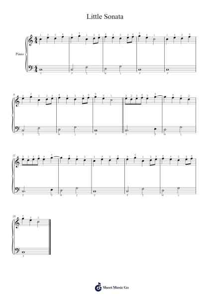 Little Sonata - Charles H. Wilton Sheet Music by Charles H. Wilton-Arr.Auwolf