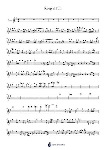 Keep it Fun Sheet Music by -Arr.Kelins Woothe