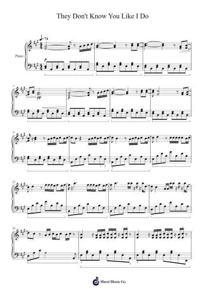 They Don't Know You Like I Do Sheet Music by Imagine Dragons-Arr.Waymuel Katlus