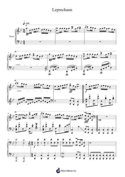 Leprechaun Sheet Music by Thaehan-Arr.Iannet Shelac