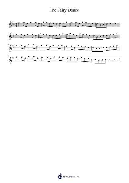 The Fairy Dance 樂譜由 Julian Chambers - 編曲 Sijeff
