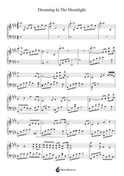 Dreaming In The Moonlight Sheet Music by Bandari-Arr.Jorthodore Adegee