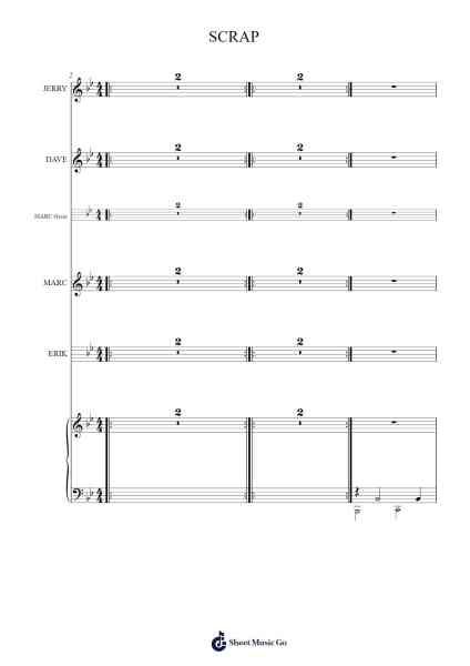 SCRAP Sheet Music by -Arr.Ldad Jeanvan