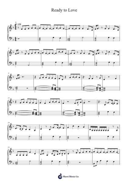 Ready to Love Sheet Music by SEVENTEEN-Arr.Ianlay Hullee