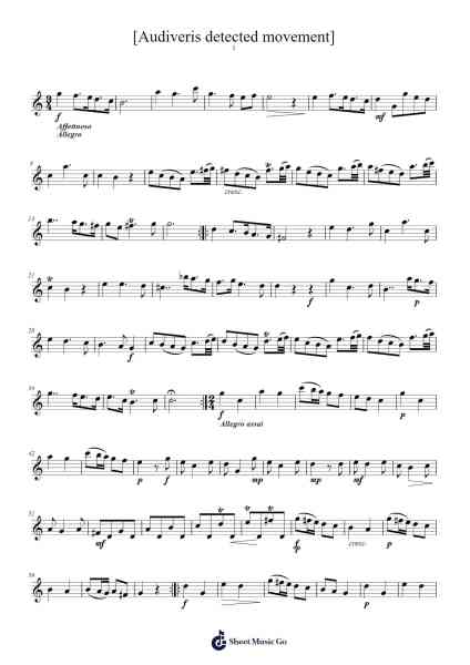 Flute Sonata in C Major, RV 48 Sheet Music by Antonio Vivaldi-Arr.Carlphrey