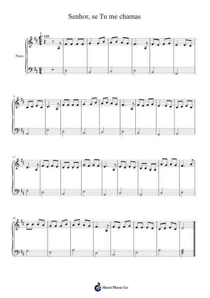 Senhor, se Tu me chamas Sheet Music by Luiz Susin-Arr.Taters Jonkyle