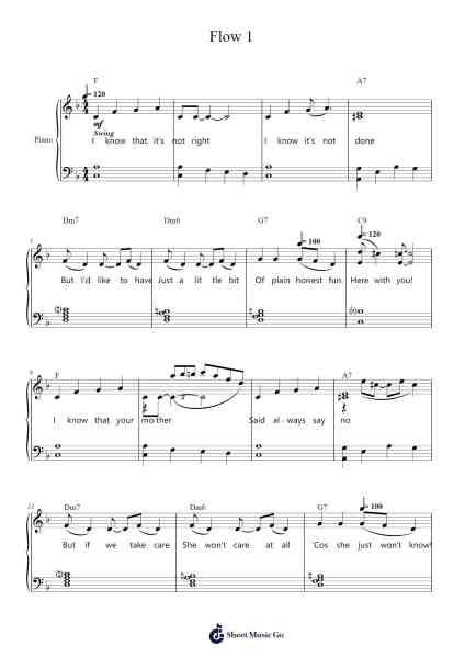 Invitation to a Walk Sheet Music by Charles Davis-Arr.Leiflance Bessvian