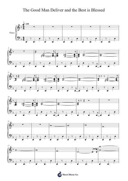 The Good Man Deliver and the Best is Blessed (Unfinished) 樂譜由 Michael League - 編曲 Rexlin Clachad