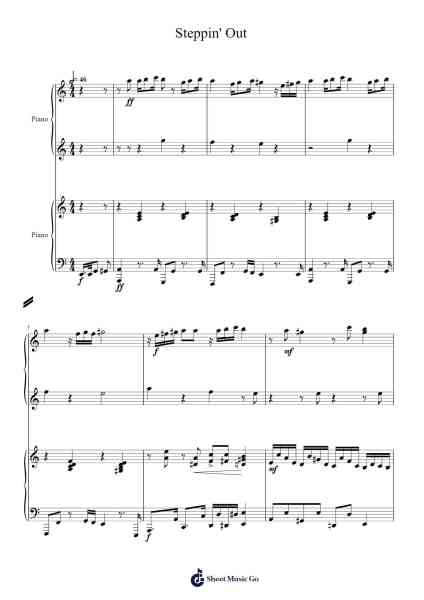 Steppin' Out Sheet Music by Ellen S. Pollen-Arr.Jofield