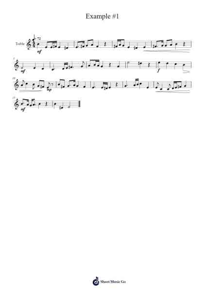 Example #1 Sheet Music by Wason Brazoban-Arr.Muthia Upsay