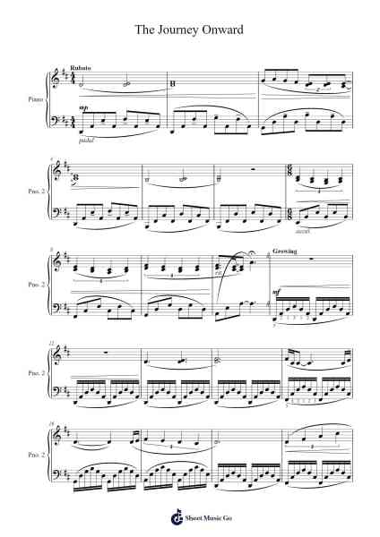 The Journey Onward Sheet Music by Mason T. Alldredge-Arr.Bloorvogt