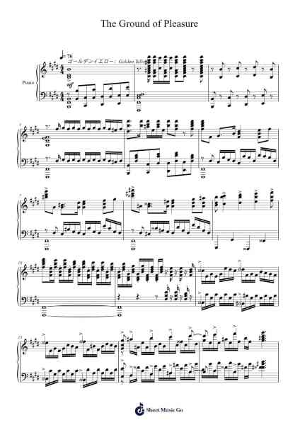 The Ground of Pleasure Sheet Music by Toursbur-Arr.Tofrances