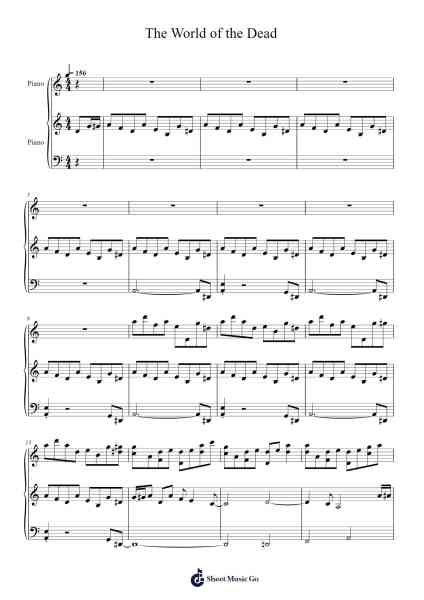 The World of the Dead Sheet Music by -Arr.Simpdre
