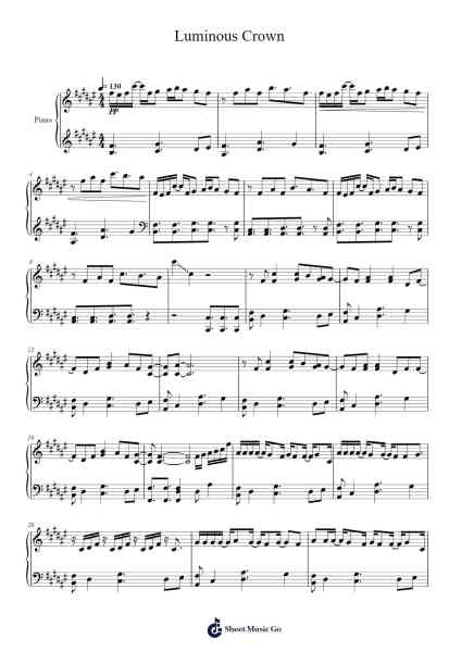 Luminous Crown Sheet Music by Knights-Arr.Conboyle
