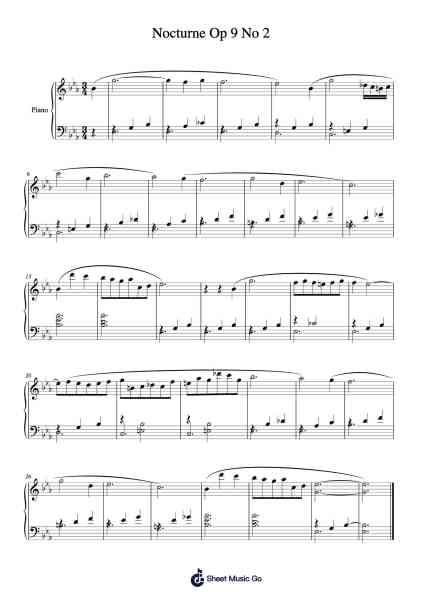 Nocturne in E-Flat Major, Op. 9, No. 2