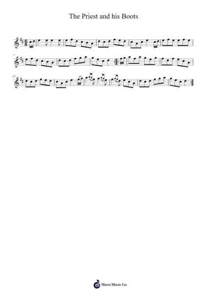 The Priest and his Boots Musica per pianoforte di Julian Chambers - Arr.Hebart Timron