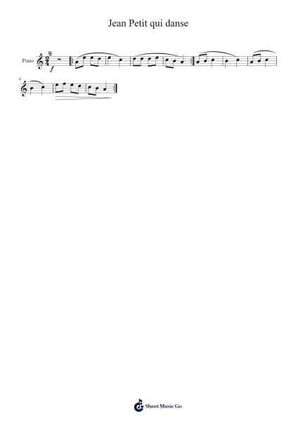 Jean Petit qui danse 樂譜由 undefined - 編曲 Horndy Pullbard