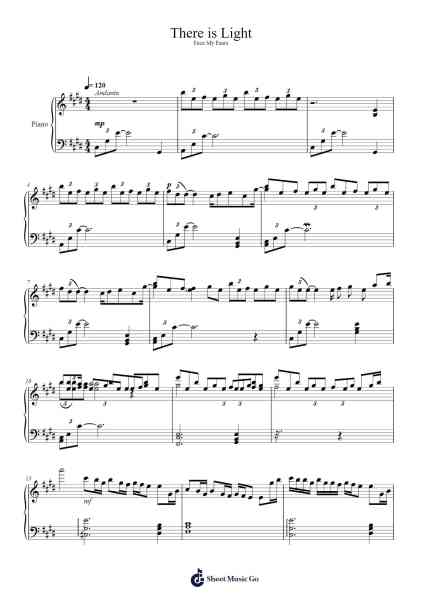 There is Light 楽譜 by undefined-Arr.Lynsmith Yetburne