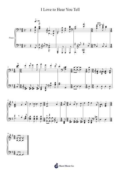 I Love to Hear You Tell Notenblatt von Isaac Watts-Arr.Atnon Kimrene