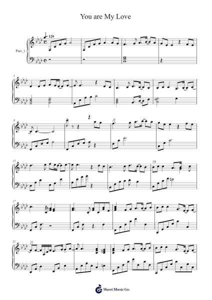 You are My Love Sheet Music by Hồng Phương-Arr.Keliot Hicksner
