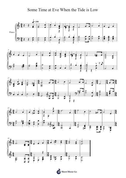 Some Time at Eve 樂譜由 Isaac Watts - 編曲 Quintle