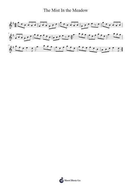 The Mist In the Meadow Sheet Music by Hazel Michael-Arr.Phisan Lionelphy