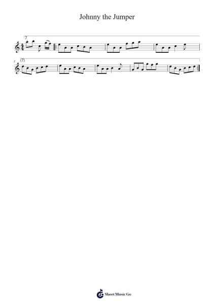 Johnny the Jumper Sheet Music by Julian Chambers-Arr.Shellay
