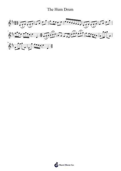 The Hum Drum 樂譜由 Julian Chambers - 編曲 Chamtra