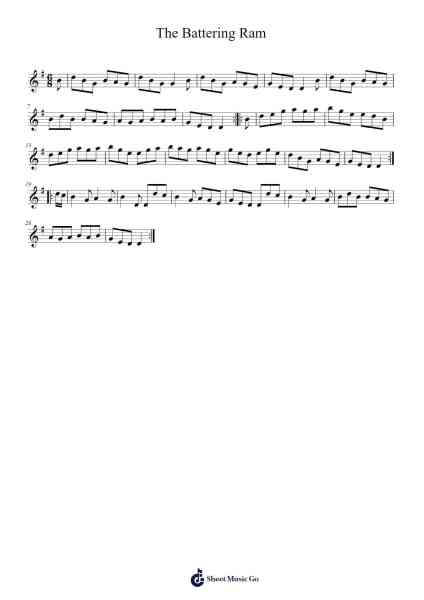 The Battering Ram 樂譜由 undefined - 編曲 Leron