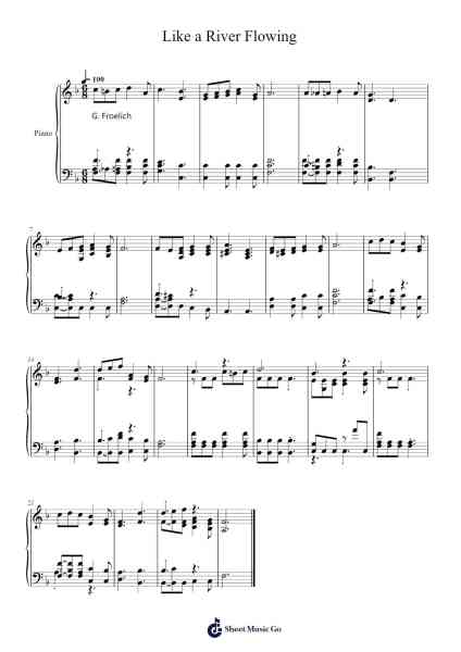 Like a River Flowing 楽譜 by Isaac Watts-Arr.Bilsa Montlaw